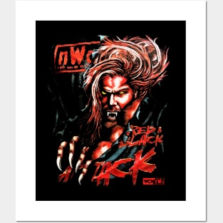 Retro nWo Wolfpack Werewolf Nash Posters and Art